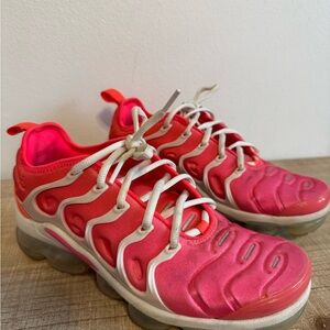 Nike Pink and White Athletic Shoes